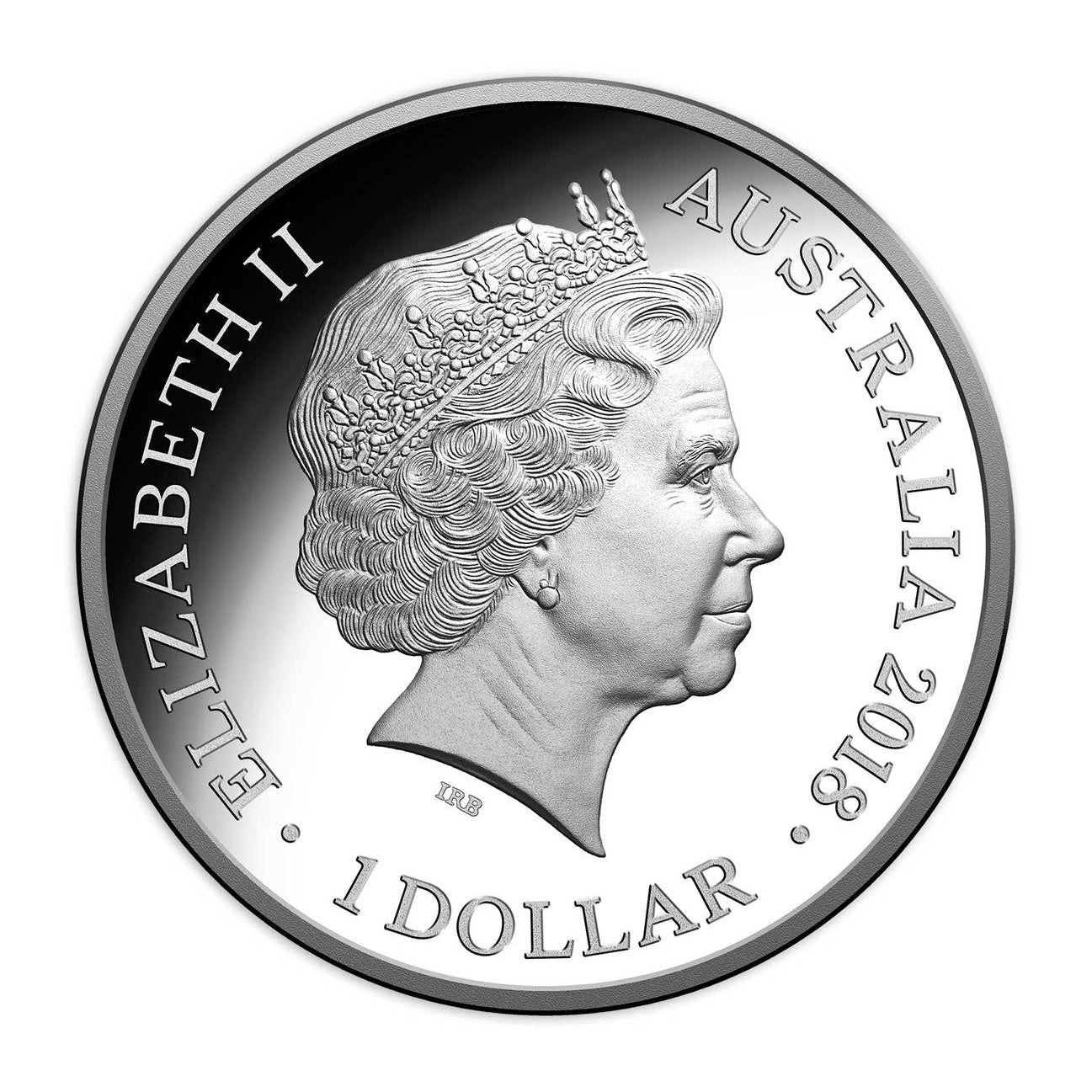 2018 $1 Year of the Dog: Lunar Series - Pure Silver Coin