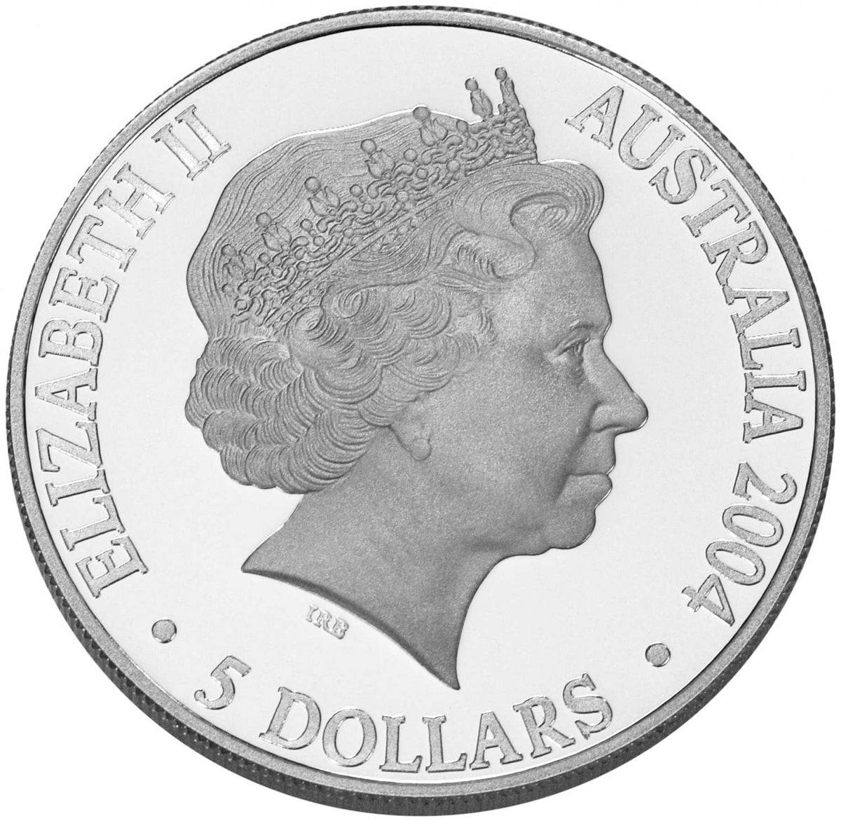 1854-2004 $5 150 Years of Steam Railways in Australia - Pure Silver Coin