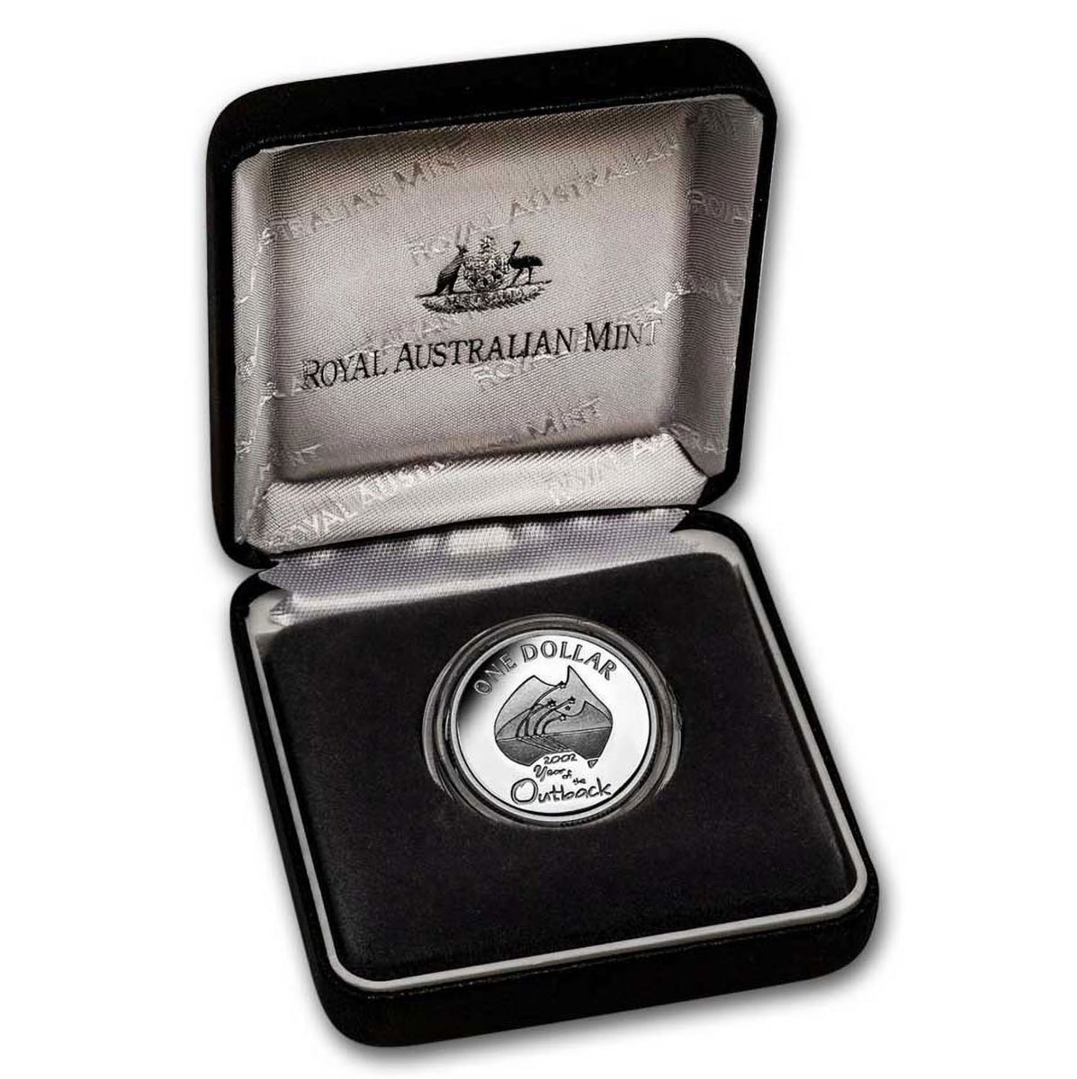 2002 $1 Year of the Outback - Pure Silver Coin