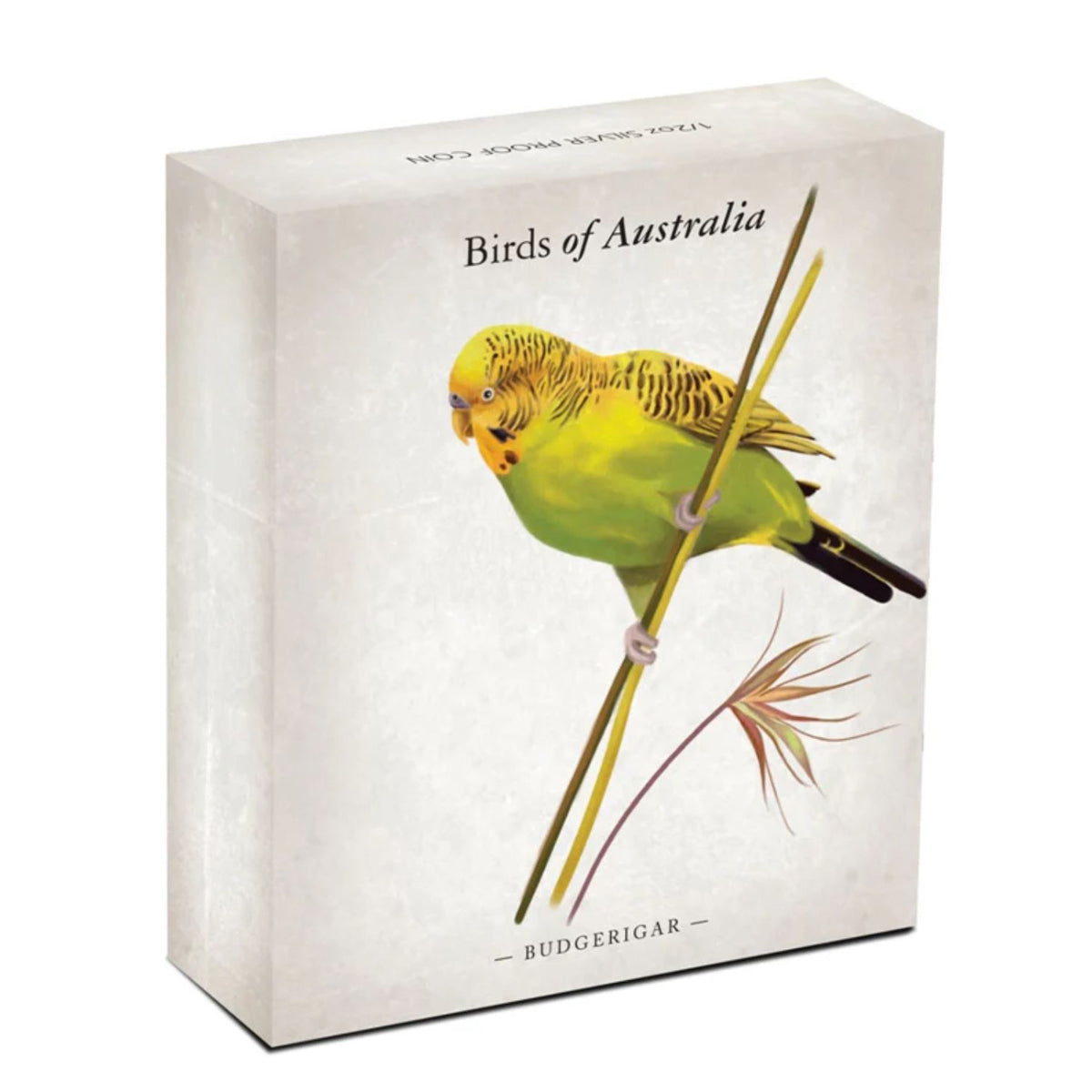 2013 50 Cent Birds of Australia: Budgerigar - Pure Silver Coin