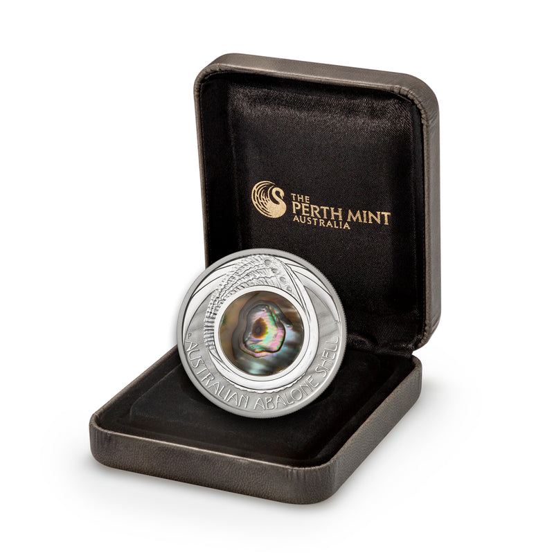 2014 $1 Shell Coin: Australian Abalone - Fine Silver Coin
