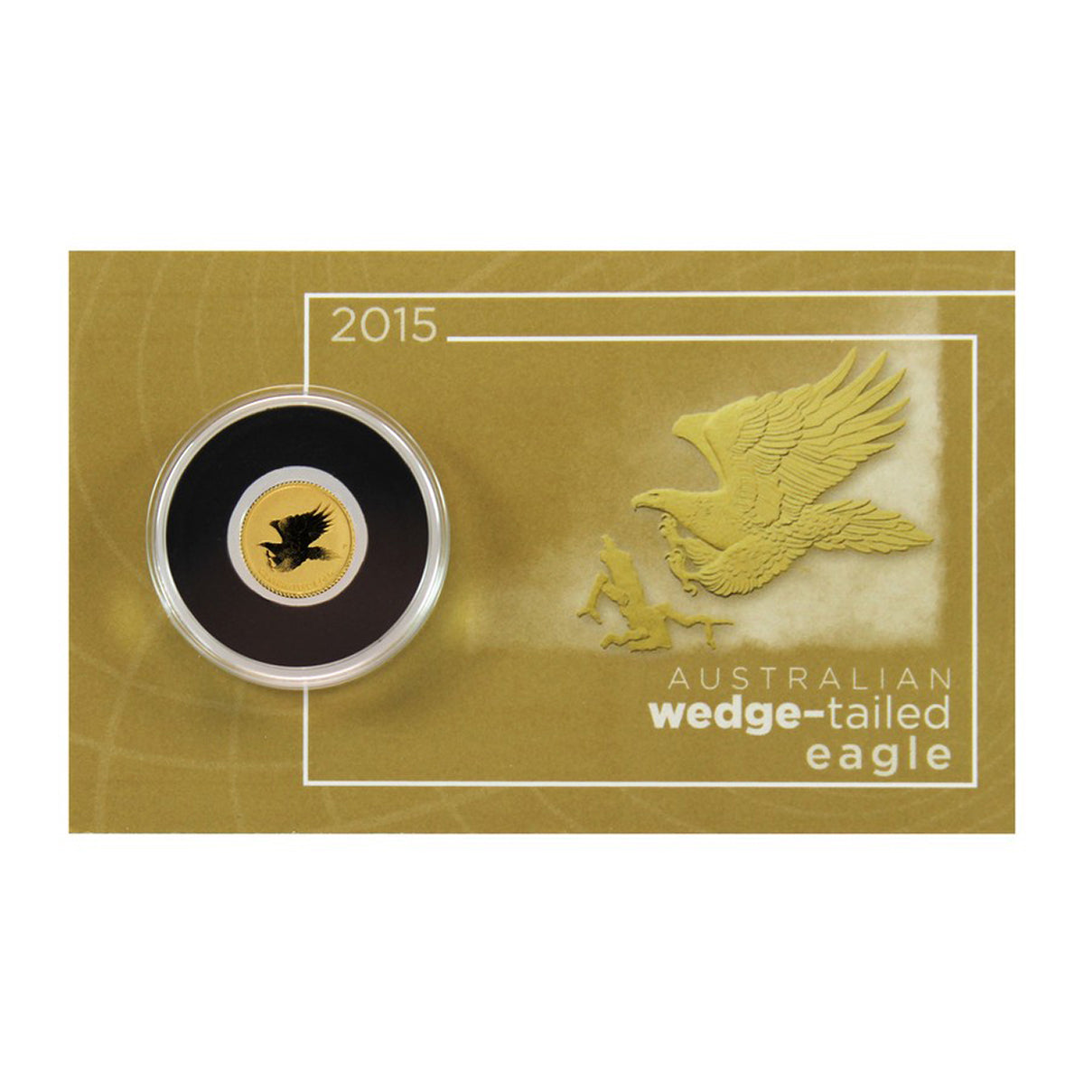 2015 $2 Australian Wedge-Tailed Eagle - Pure Gold Coin