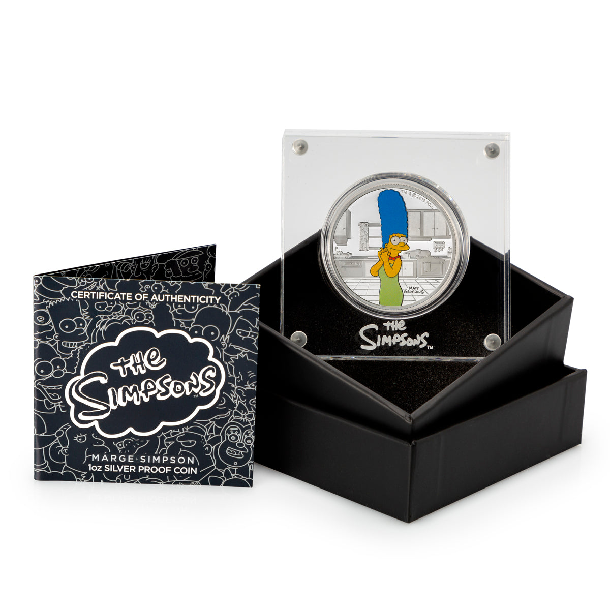 2019 $1 The Simpsons: Marge Simpson - Fine Silver Coin