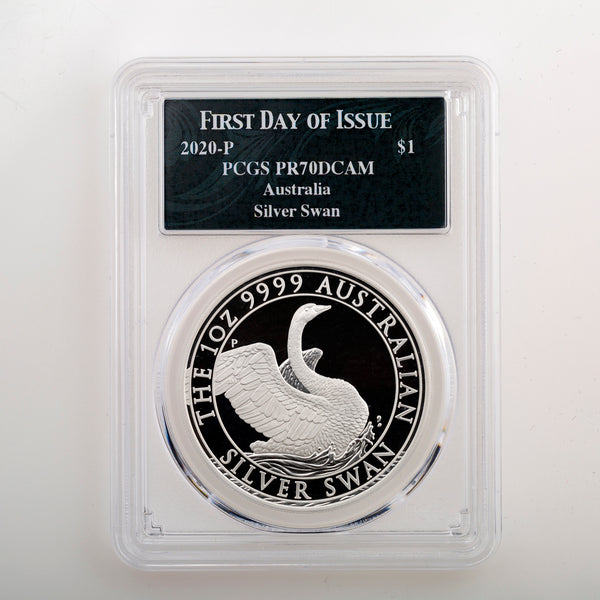 2020 $1 Silver Swan - Pure Silver Coin Default Title