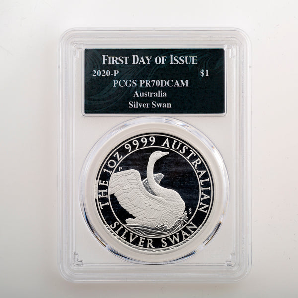 2020 $1 Silver Swan - Pure Silver Coin