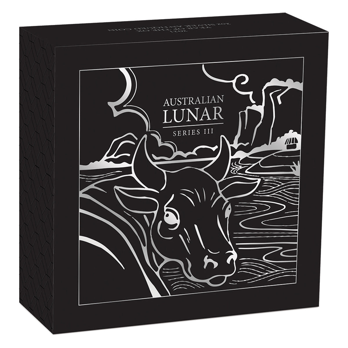 2021 $2 Lunar Ox - Pure Silver Coin