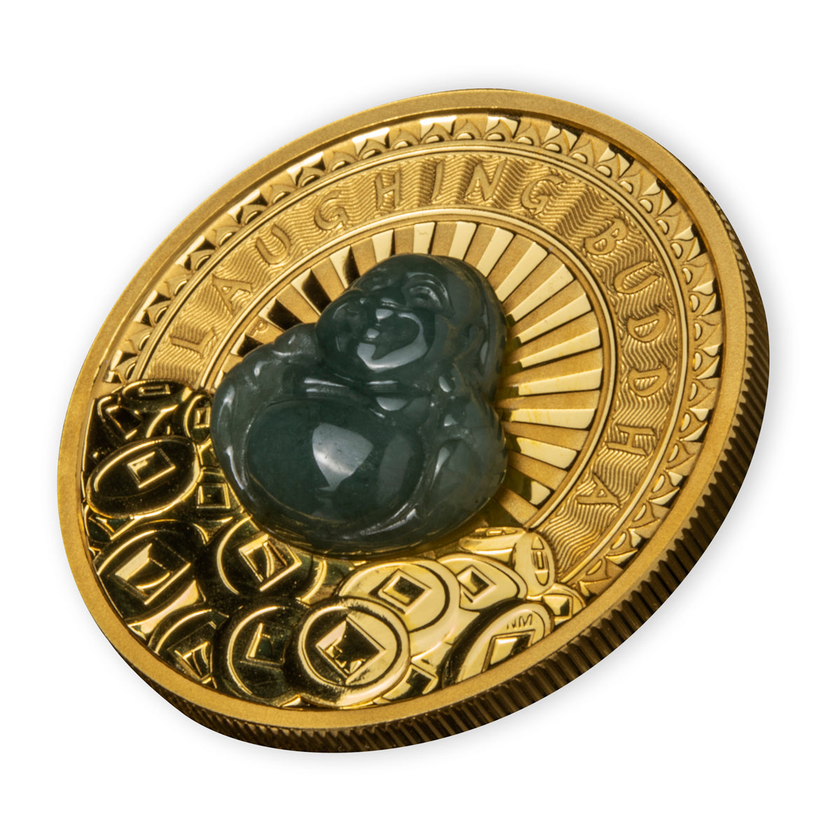 2021 $100 Laughing Buddha - Pure Gold Coin