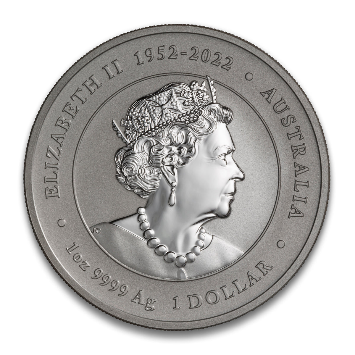 2024 $1 Australian Lunar Series III: Dragon - Pure Silver Coin