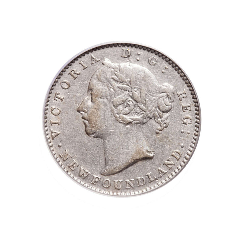 NFLD 10 cent 1888  PCGS EF-40