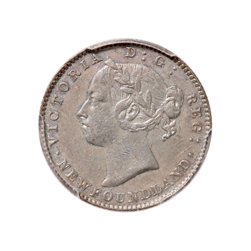 NFLD 10 cent 1894  PCGS AU-53