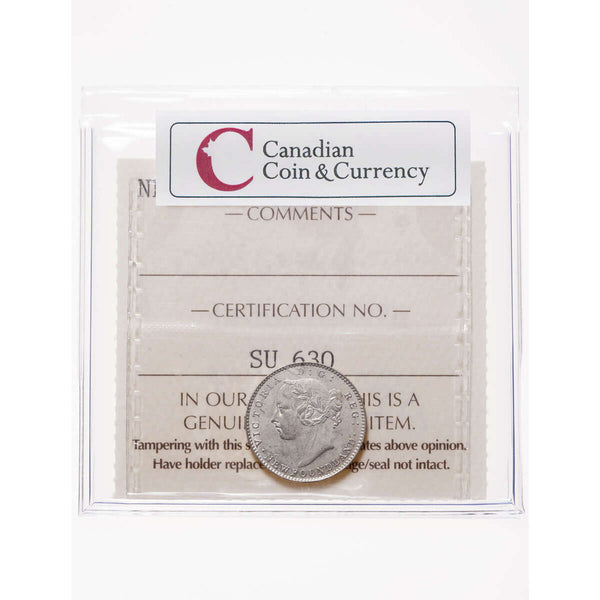 NFLD 10 cent 1896  ICCS AU-55
