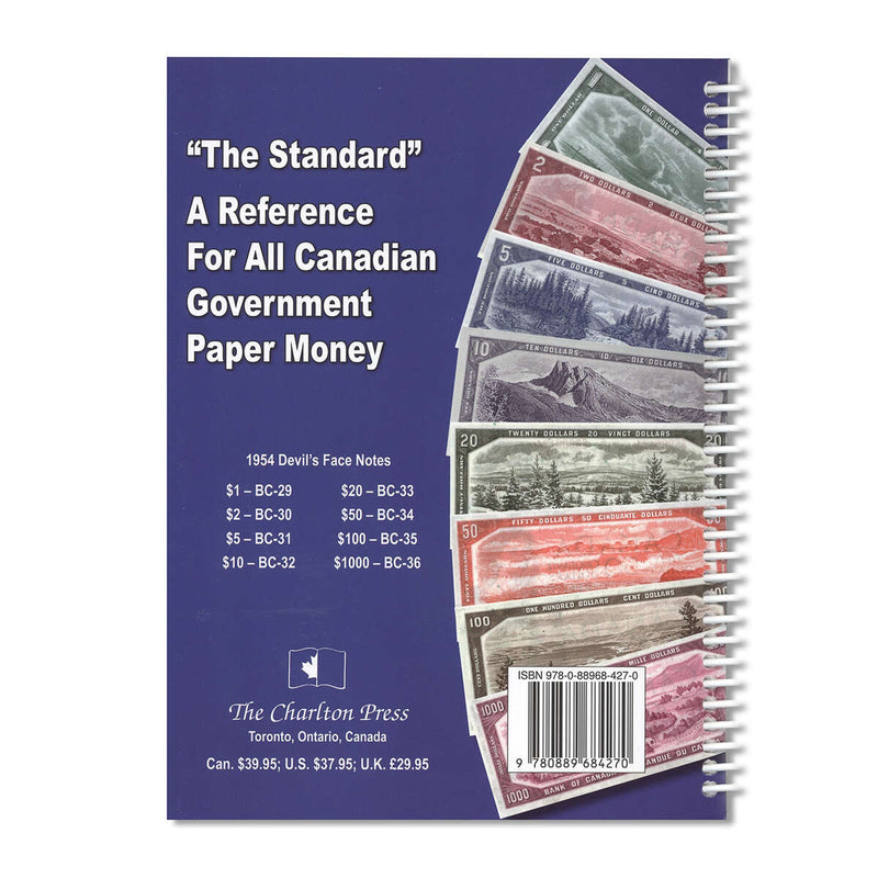Canadian Government Paper Money - 33th Ed., 2022 (Former Edition)
