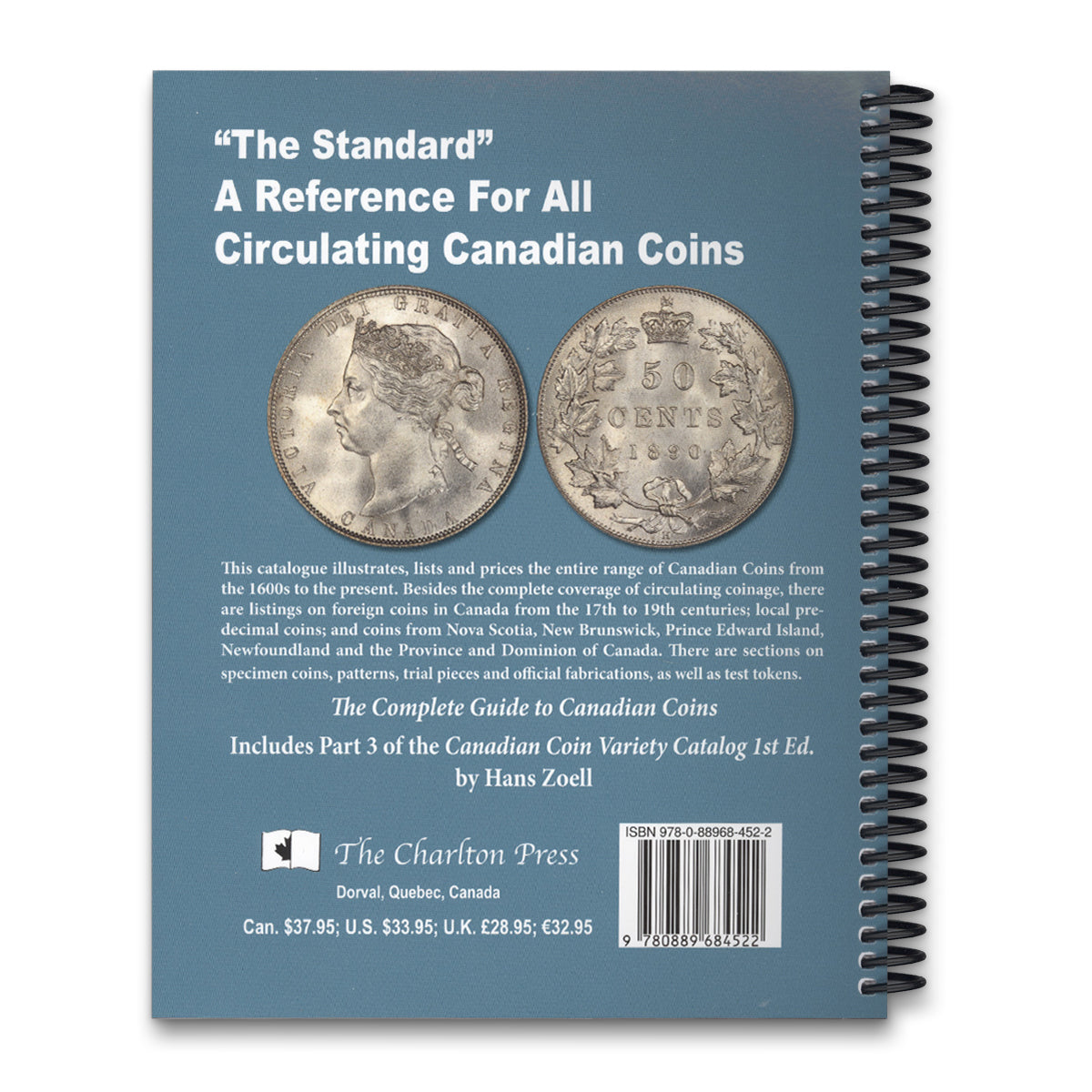 Charlton Canadian Coins Volume One - Numismatic Issues - 78th Edition,