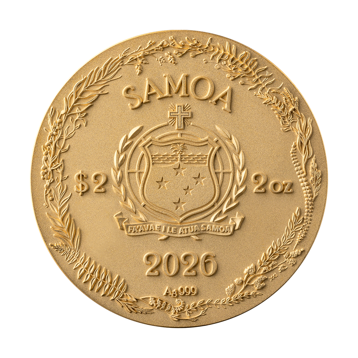 2026 $2 Amber Mirage: Lizard - Pure Silver Coin