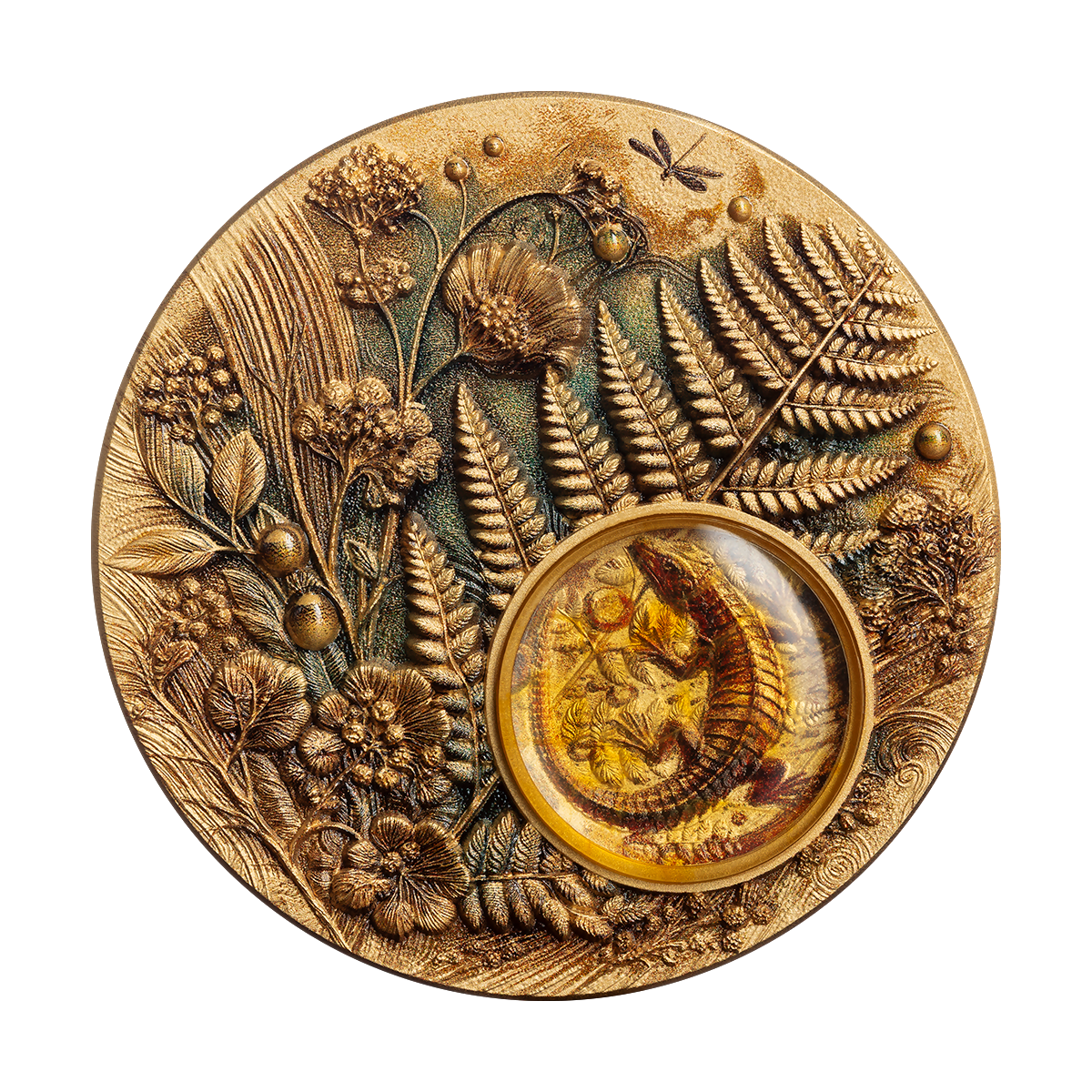 2026 $2 Amber Mirage: Lizard - Pure Silver Coin