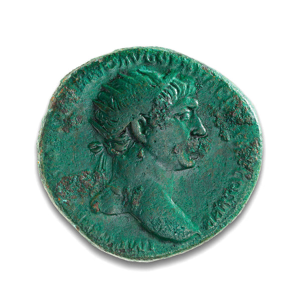 Ancient Rome Dupondius Trajan 98 AD VF-20
