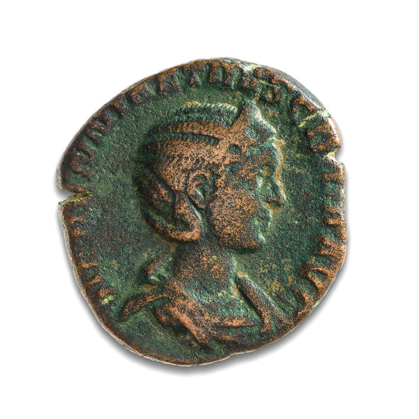 Ancient Rome Sestertius Otacilia Severa 246 AD F-15