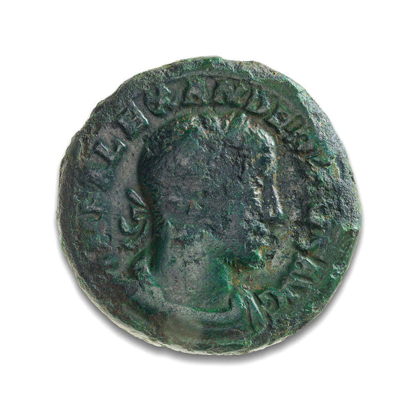Ancient Rome Sestertius Severus Alexander 222 AD F-15