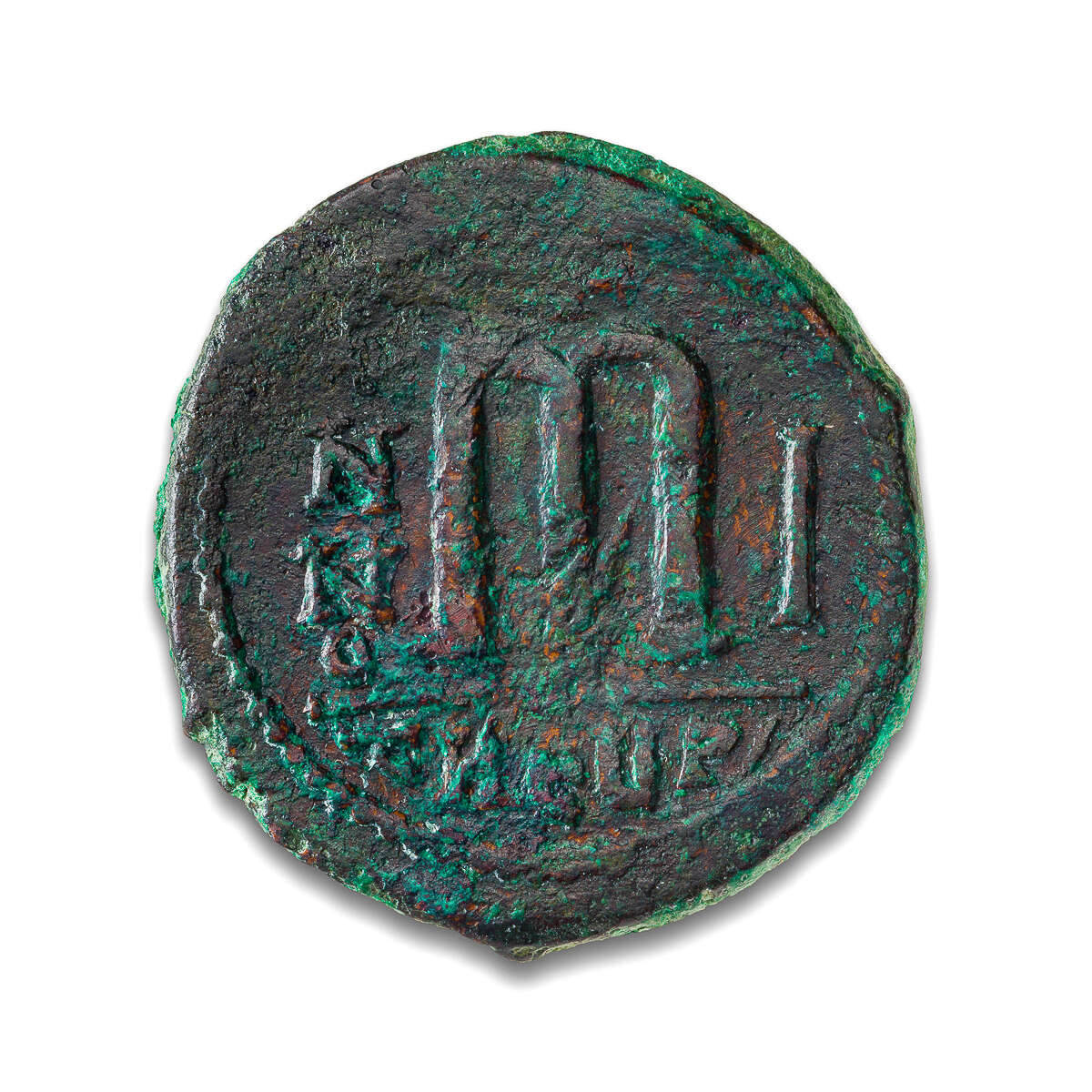 Byzantine Follis Phocas 610 AD VF-20