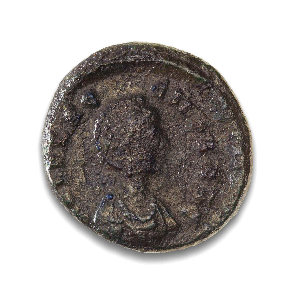 Roman Empire AE4 Aelia Flaccilla 356 AD EF-40