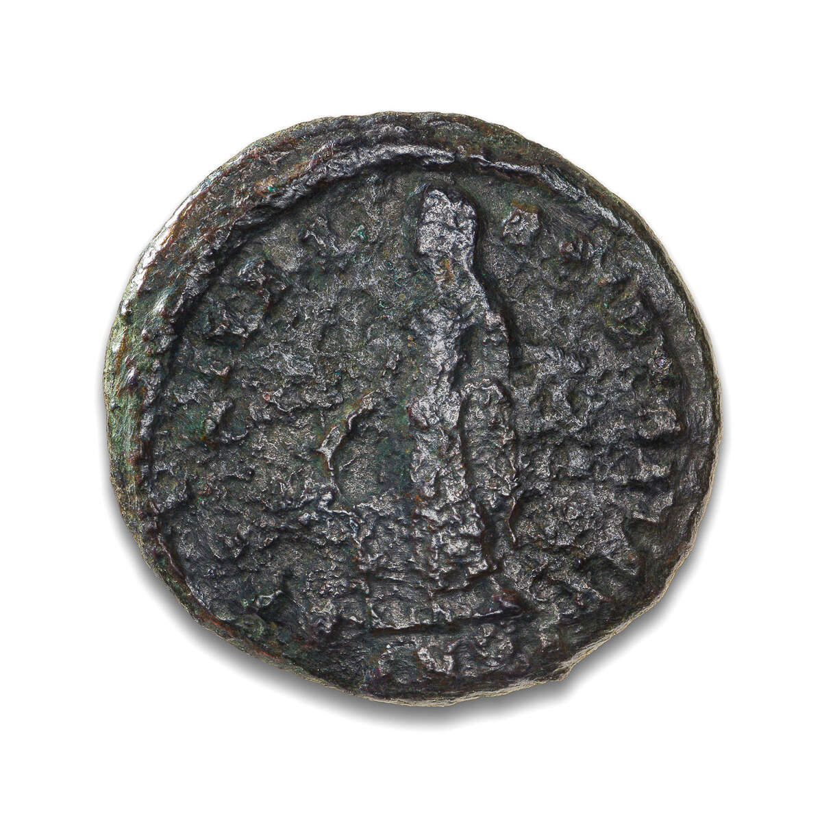 Ancient Rome AE3 Helena 307 AD F-12