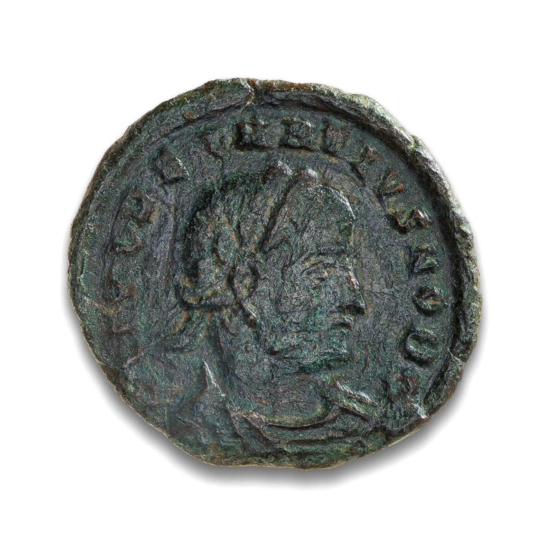 Ancient Rome AE3/4 Delmatius 335 AD F-12