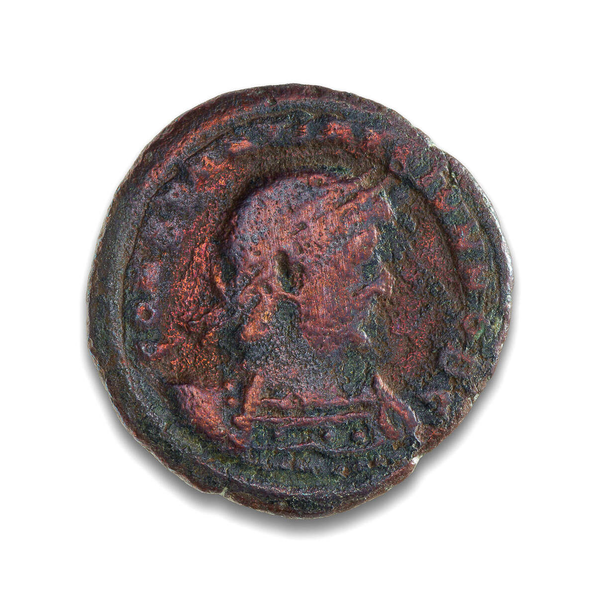 Ancient Rome AE4 Constantine II 337 AD-F-12