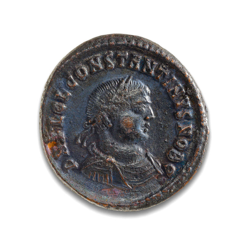Ancient Rome AE3 Constantine II 337 AD AD EF-45