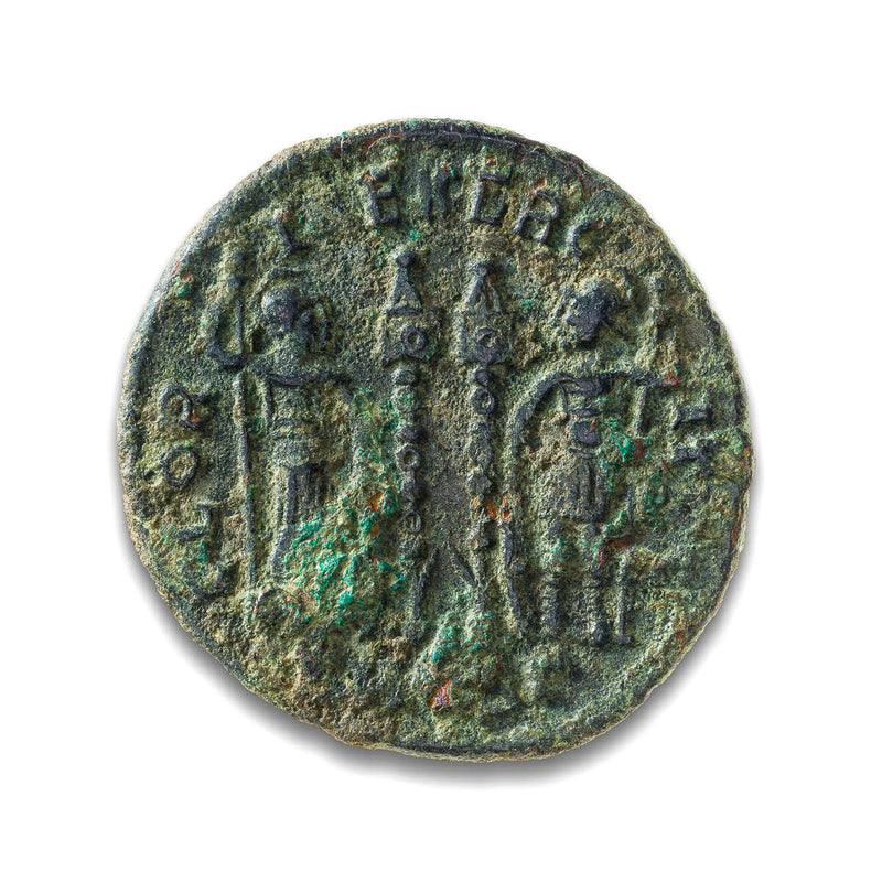 Ancient Rome AE3/4 Constantius II 337 AD F-15