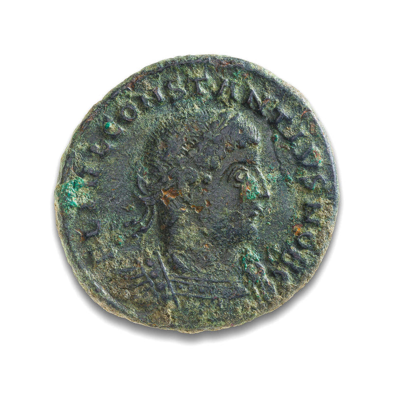 Ancient Rome AE3/4 Constantius II 337 AD F-15