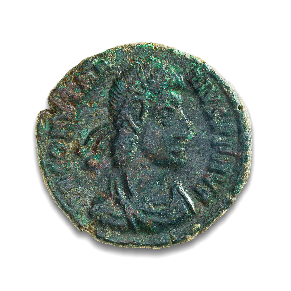 Ancient Rome AE3 Constantius II 337 AD VF-30