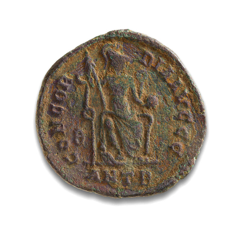 Ancient Rome AE3 Theodosius I 379 AD VF-20