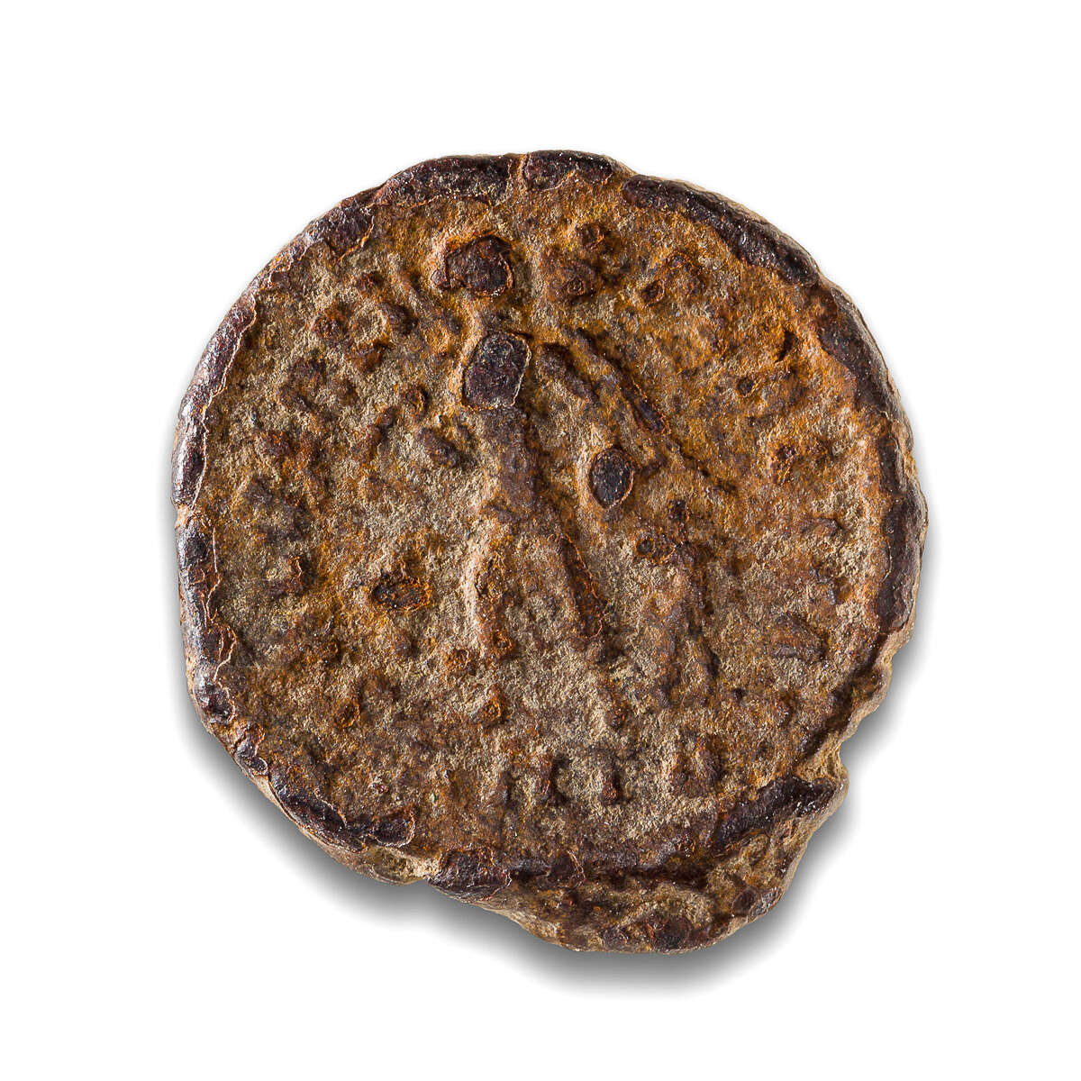 Ancient Rome AE4 Theodosius I 379 AD F-12