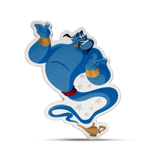 2025 $2 Disney Aladdin: Genie - Pure Silver Coin