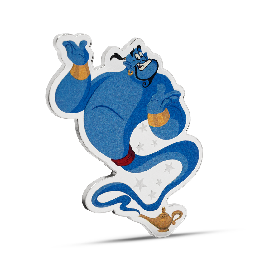 2025 $2 Disney Aladdin: Genie - Pure Silver Coin