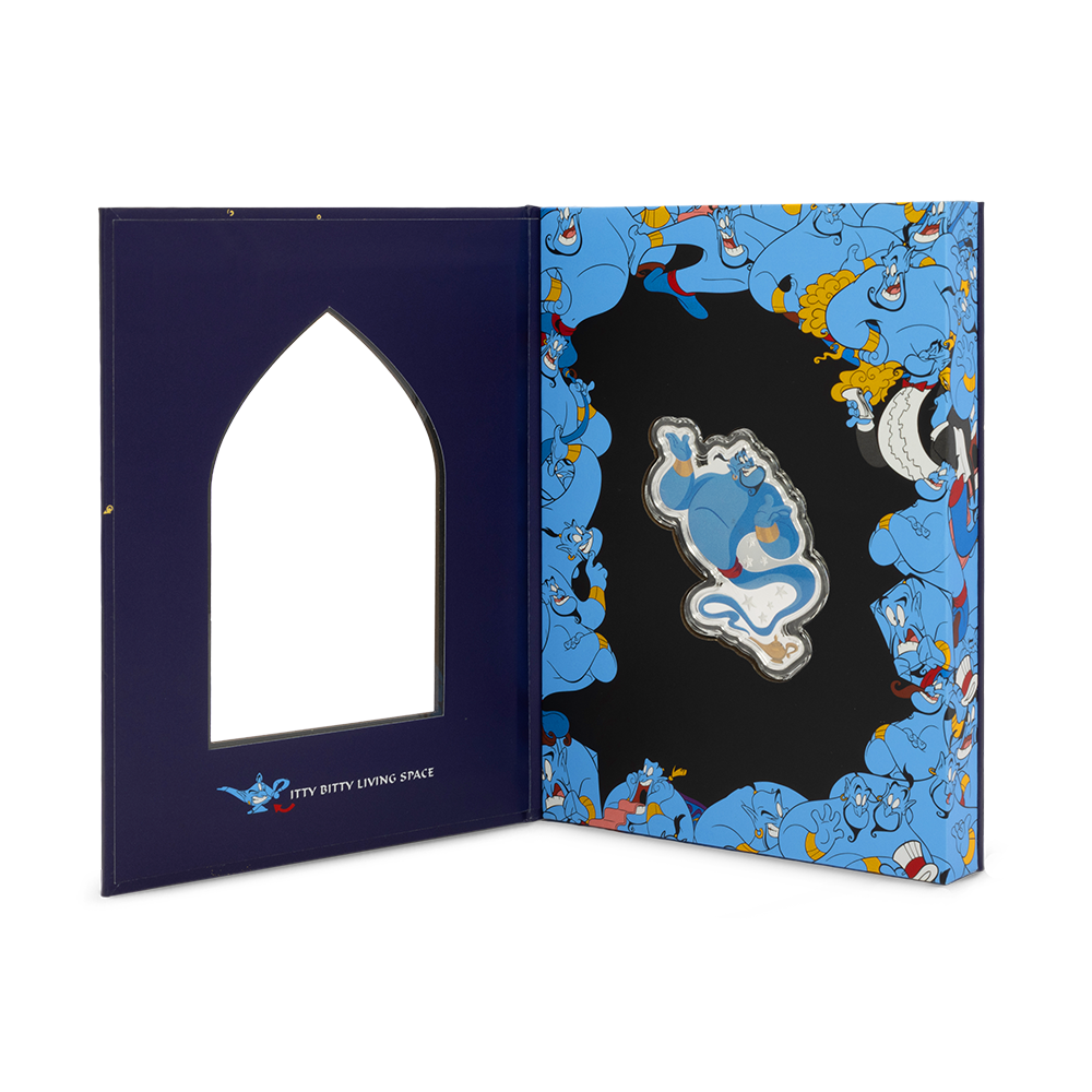 2025 $2 Disney Aladdin: Genie - Pure Silver Coin