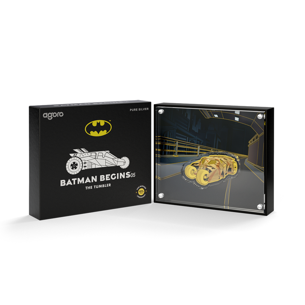 2026 $2 Batman Begins: The Tumbler - Pure Silver Coin