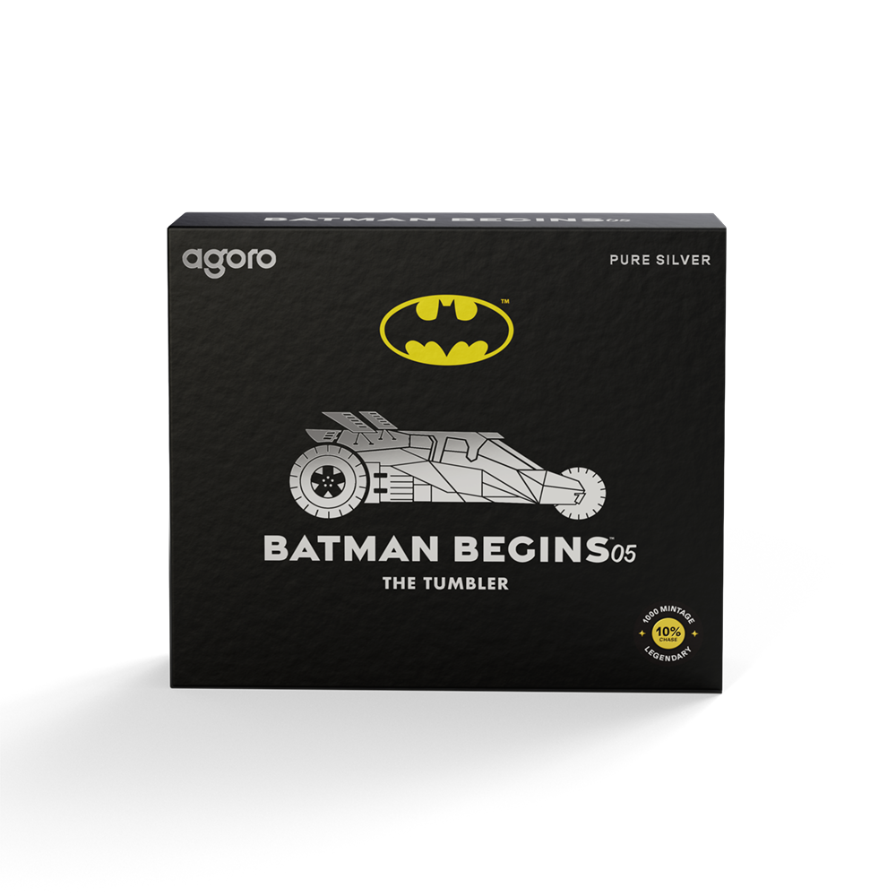 2026 $2 Batman Begins: The Tumbler - Pure Silver Coin
