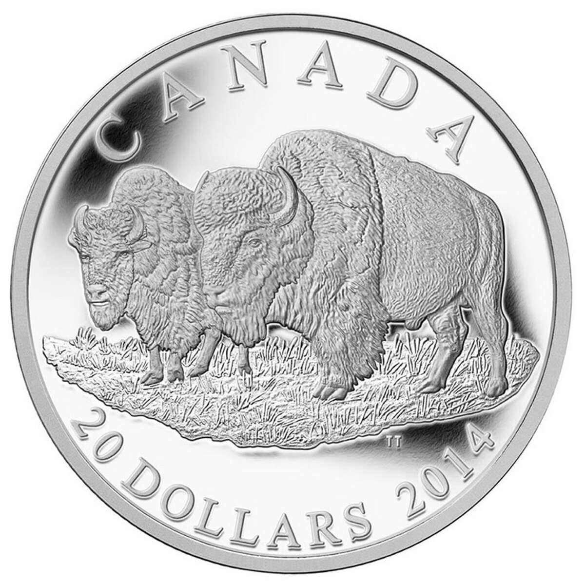m*o様 BUFFALO Crucial 4GB×4枚セット計16GB 2014 $20 The Bison Fine Silver 4-Coin Set