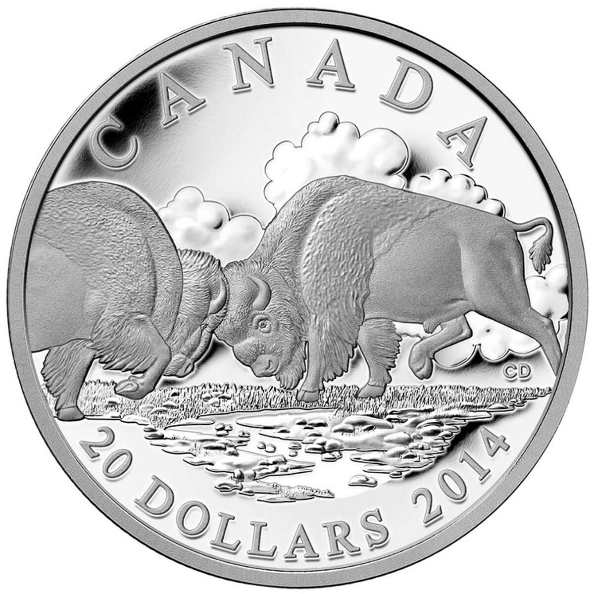 2014 $20 The Bison Fine Silver 4-Coin Set