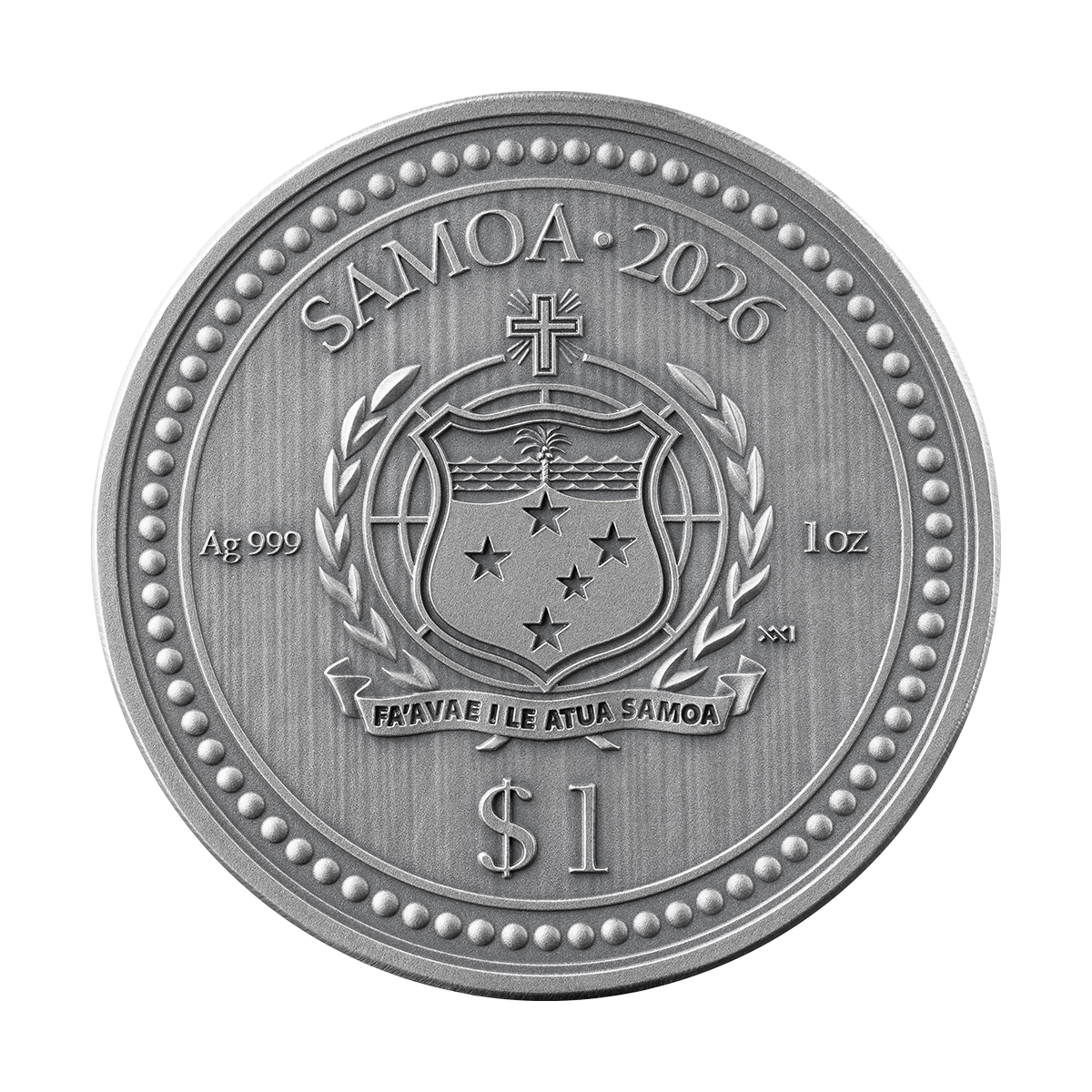 2026 $1 Leopard - Pure Silver Coin