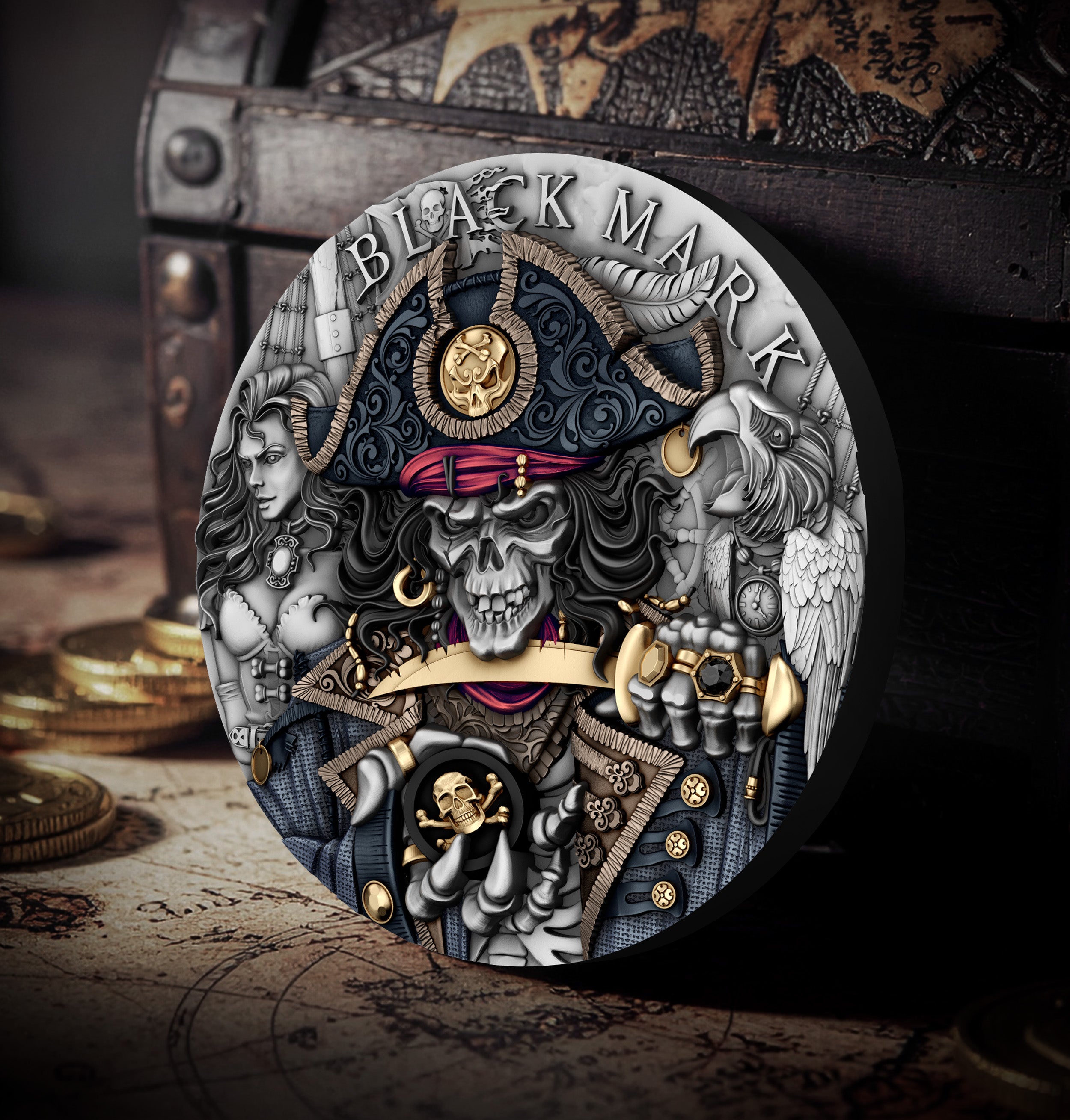 2026 $5 Black Mark - Pure Silver Coin