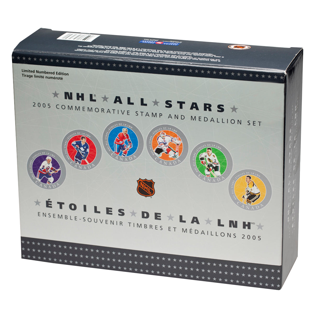 2005 NHL All-Stars Commemorative Stamp and Medallion Set