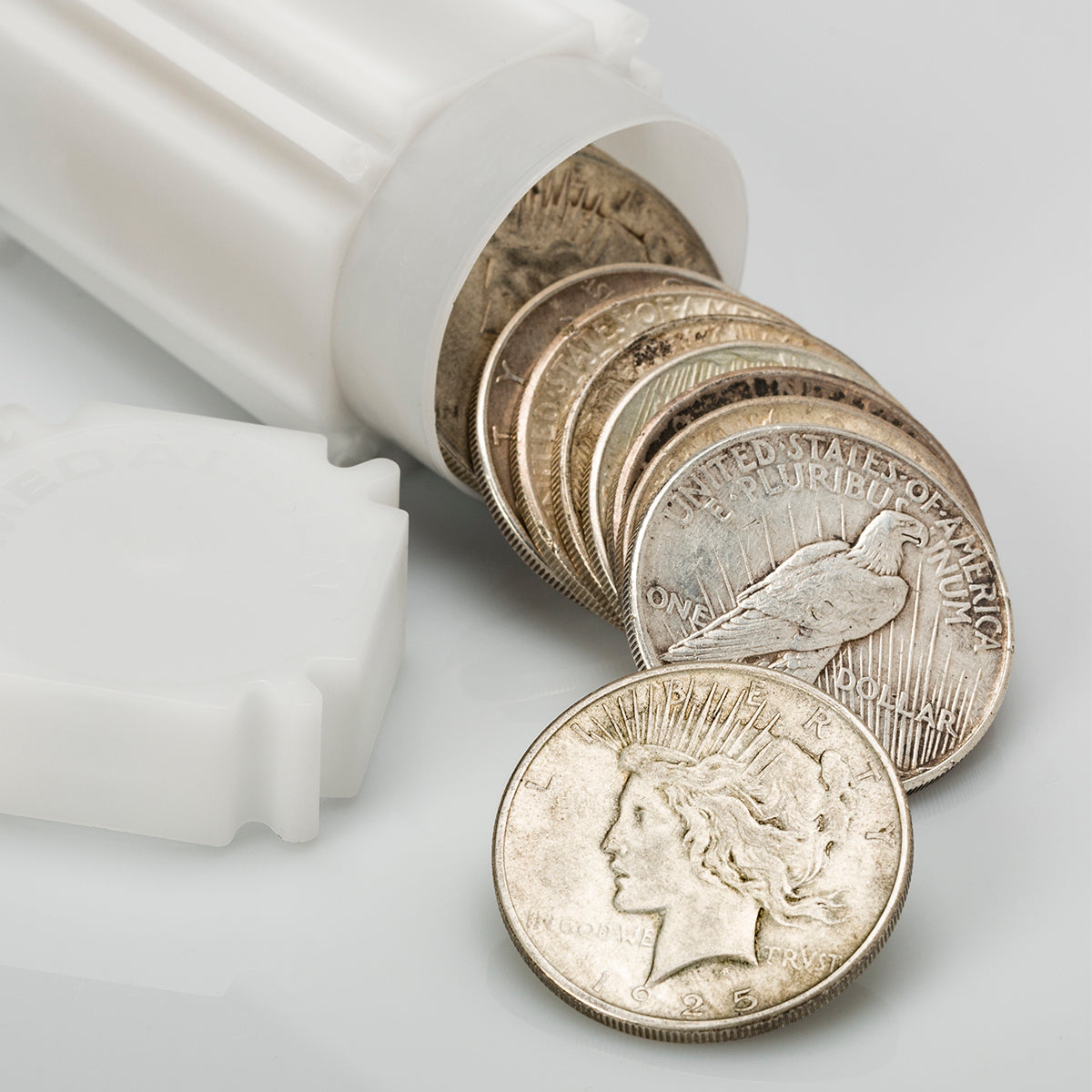 US Peace Dollar Circulated Coin Rolls