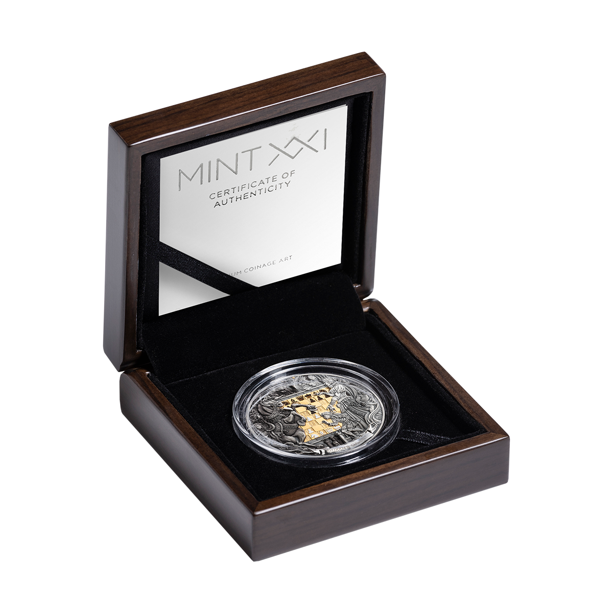 2026 $7 Chess Battle: Queen's Gambit - Pure Silver Coin