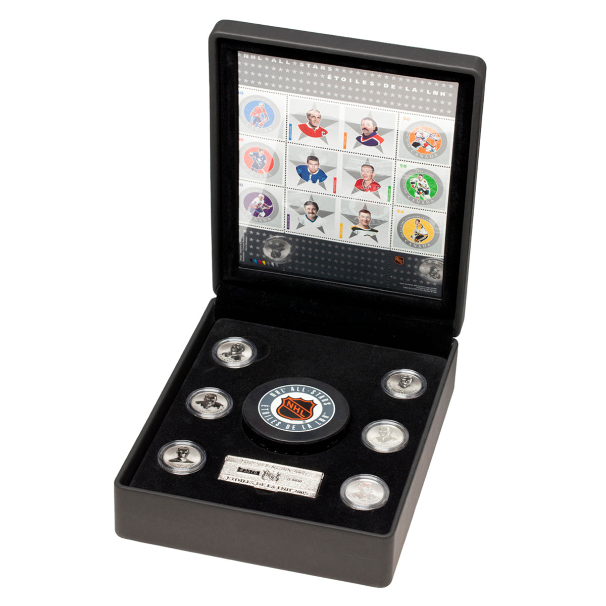 2005 NHL All-Stars Commemorative Stamp and Medallion Set