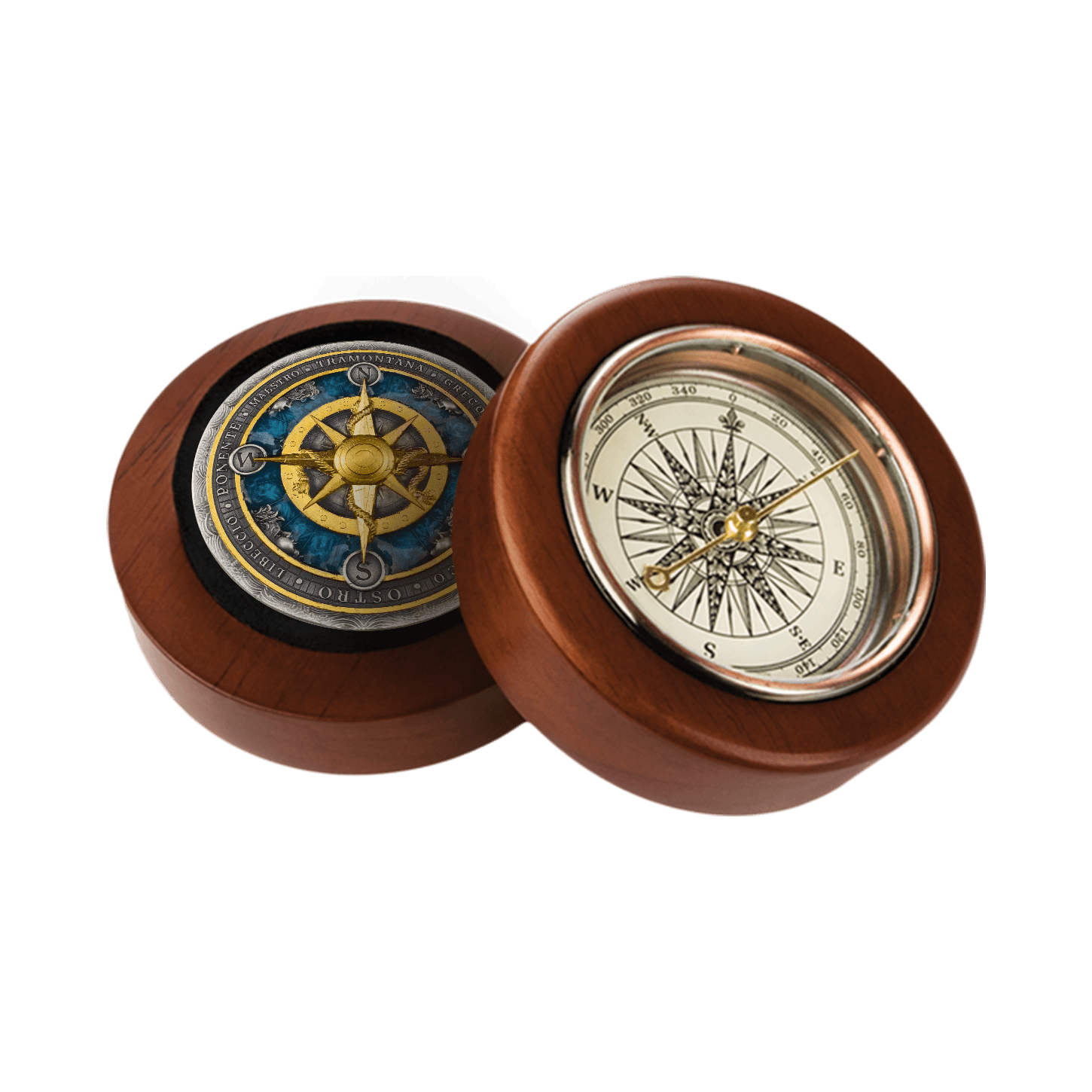 2026 $5 Compass Rose - Pure Silver Coin