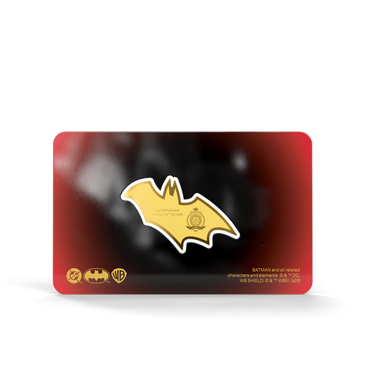 2026 $1 DC Heroes: Batman - Pure Gold Coin