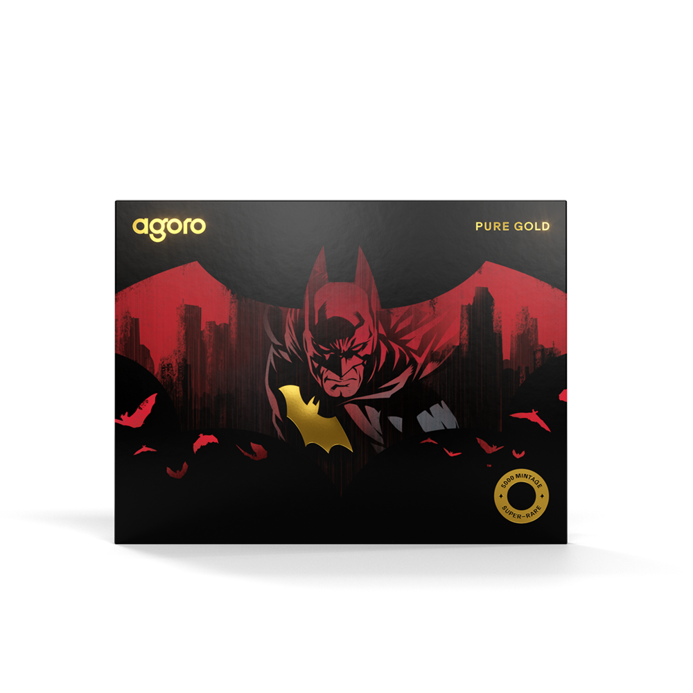 2026 $1 DC Heroes: Batman - Pure Gold Coin