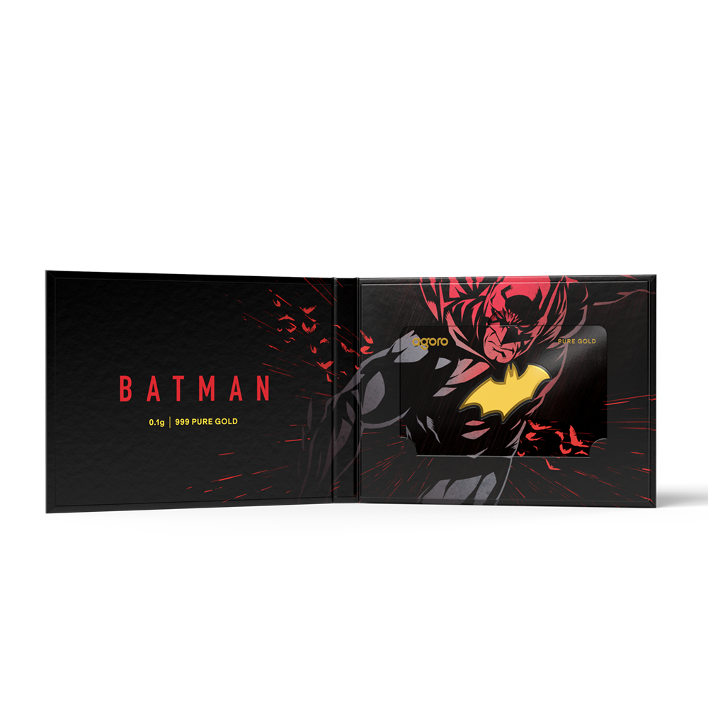 2026 $1 DC Heroes: Batman - Pure Gold Coin